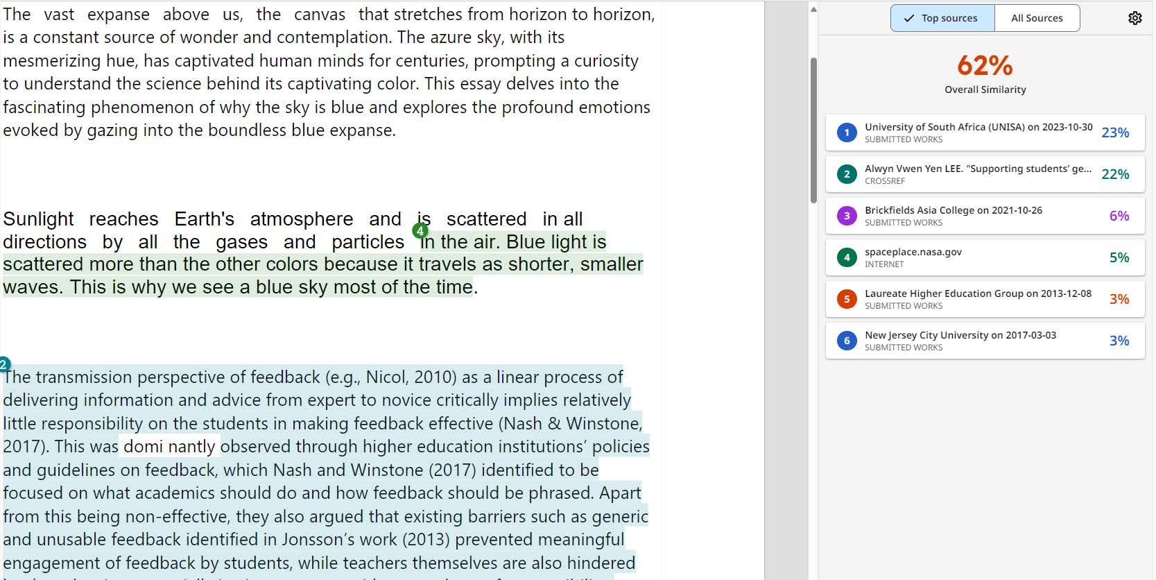 moodle turnitin assignment