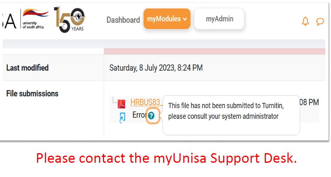 submit assignments unisa