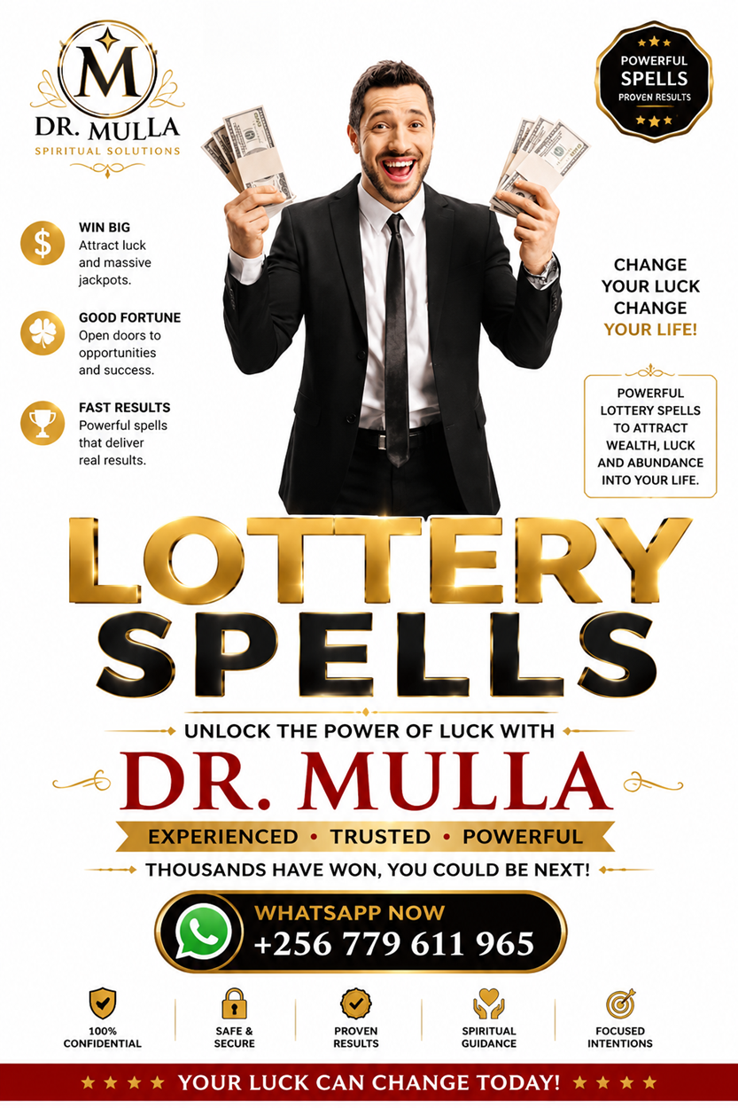 Powerful Lottery Spells by Dr. Mulla | Attract Good Fortune, Prosperity, Winning Opportunities & Financial Abundance