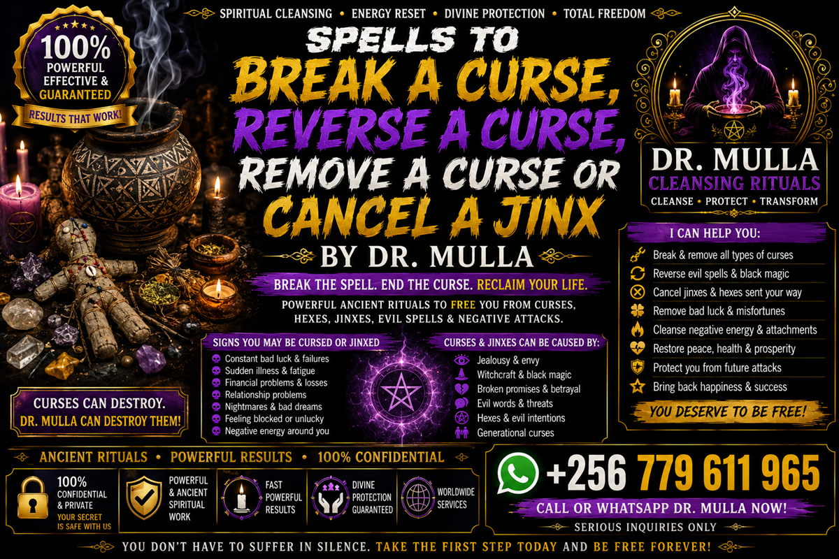 Powerful Spells to Break a Curse, Reverse a Curse, Remove a Curse & Cancel a Jinx | Spiritual Cleansing & Protection